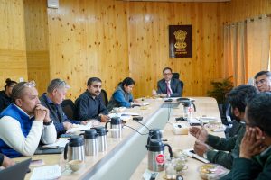 Chief Secretary reviews Cooperative and Dairy Sectors in Ladakh.