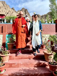 Administrative Secretary, Social & Tribal Welfare Visits Mahabodhi; Rehabilitation Support and Shifting of DDAC Leh Discussed.