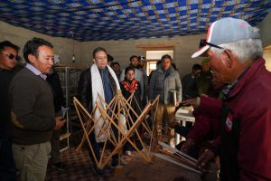 Chief Secretary Visits Durbuk Sub-Division, Reviews Development Works and Public Services.