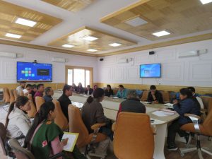 DC Sham Chairs Meeting Regarding Preparations for “Swachh Gaon Surakshit Jalvayu” Campaign.