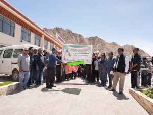 Health Department Leh Observes World No Tobacco Day with Awareness Rally and Street Plays.
