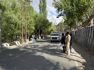 ARTO Kargil Conducts Drive Against Noise Pollution, Warns Violators of Strict Action.