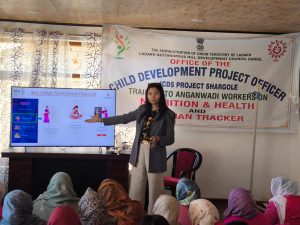 Training on Health, Nutrition and Poshan Tracker for Anganwadi Workers Concludes in Shargole.