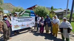 Awareness and Sensitization Programmes Conducted Across Gram Panchayats of Kargil Under “Swachh Gaon, Surakshit Jalvayu” Campaign.