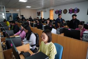 LAHD-SSRB Successfully Conducts Typing Test at NIELIT Leh.