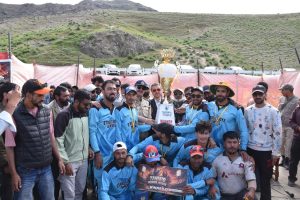 DC Drass attends inaugural of Drass Summer Carnival and final match ceremony of Tanmir Premier League.