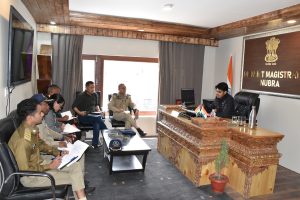 DC Nubra chairs Meeting of District Road Safety Committee.