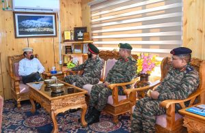 CEC Kargil Meets Director General of Border Roads Organisation ( DGBR) Discusses Developmental Initiatives.