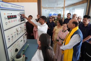 L-G Vinai Kumar Saxena inaugurates Centre of Excellence on Integrated Technologies at Government ITI Leh.