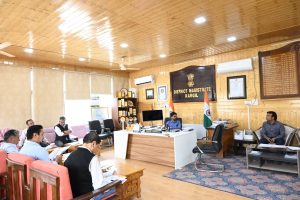 DC Kargil Reviews Activities Under MY Bharat Initiative, Calls for Greater Youth Participation.