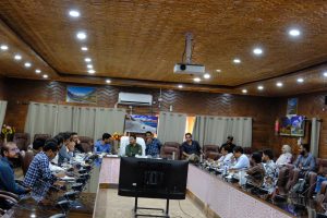MP Ladakh Chairs Review Meeting on RDSS, PMDP and Smart Metering Projects.