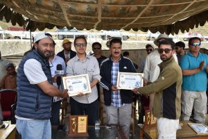 DC Drass attends final match ceremony of Drass Premiere League.