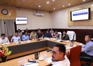 Hon'ble MP Mohmad Haneefa Jan Chairs DISHA Meeting to Review Centrally Sponsored Schemes in Leh.