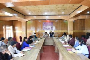 Nyoma, July 22 Deputy Commissioner, Changthang, Shri Nitish Rajora, IAS, today chaired the first meeting of the District Level NCORD Committee at the Conference Hall, Nyoma.