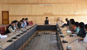 DC Nubra Reviews Disaster Preparedness and Incident Response Mechanism in Nubra District.