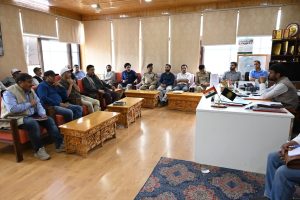 DC Kargil Reviews Arrangements for Upcoming Chehlum-e-Hussaini Observation.