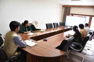 DC Nubra Reviews Progress of TB Mukt Abhiyan Campaigns in Nubra District.