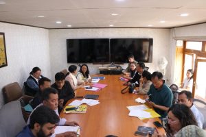 ADDC Leh Chairs District Level Committee Meeting to Review Departmental Promotion Cases.