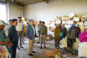 Chief Secretary inspects Solid Waste Management Centres at Solar Colony, Thiksay, Kharu and Chuchot Yokma.