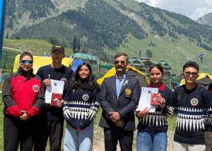 JIM&WS Principal Appreciates NCC Cadets of 1 Ladakh Battalion for Outstanding Performance in Basic Mountaineering Course Sr. number 157.