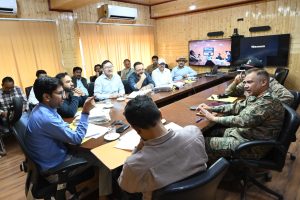 DC Kargil Chairs Meeting to Review Pending Army Land Issues with DEO Leh.