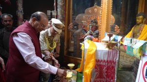 L-G Vinai Kumar Saxena attends dPal rNgam Duston 2026, celebrating UT Ladakh Foundation Day.