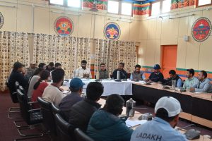 DC Zanskar Reviews Independence Day Preparations, Assesses Developmental Progress and Priority Projects.