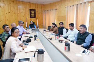 Chief Secretary reviews Preparations for 80th Independence Day Celebrations Across Ladakh.
