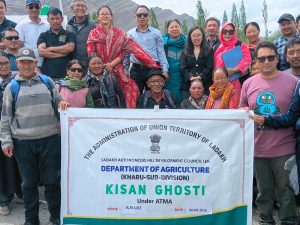 Kisan Goshti Training Programme Conducted in Kharu Sub-Division.