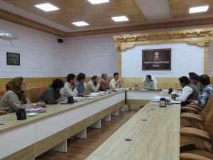 DC Sham Reviews Army-Related Land Cases in Sham District.