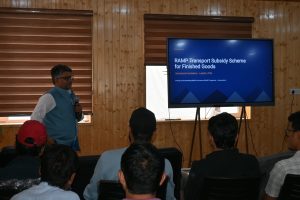 Awareness Camp on Transport Subsidy under RAMP Organised for MSMEs in Kargil.