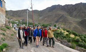 MP Ladakh Visits Cloudburst-Affected Areas of Kargil, Assures Support for Relief and Permanent Restoration. Kargil, August 8, 2026: Member of Parliament, Ladakh, Mohmad Haneefa Jan today visited several areas of Kargil distric