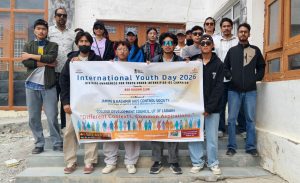 GDC Zanskar Organizes Volleyball Match and Youth Awareness Programme on the Eve of International Youth Day Under Intensified IEC Campaign -2026.