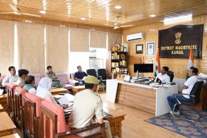 DC Kargil Chairs Meeting with DRF, Religious Rescue Teams to Strengthen Disaster Response.