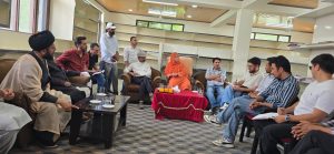 Additional Registrar, Reviews Cooperative Activities in Shargole and Chiktan.