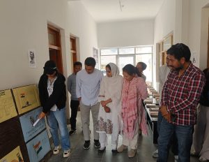 Har Ghar Tiranga Campaign: Photo and Book Display and Painting Competition Organized at Government Degree College Zanskar.