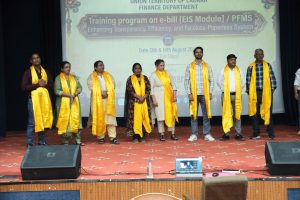 Training Programme on e-Bill System in PFMS Held for DDOs and Dealing Hands in Kargil.