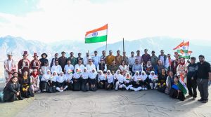 Har Ghar Tiranga: Tiranga Car Rally, Vande Mataram Rendition and Cultural Performances Held at Randhawa Top.