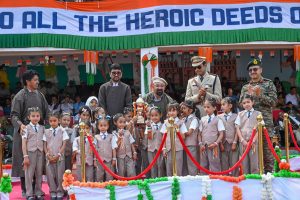 CEC Kargil Hoists National Flag, Highlights Vision 2047 and Development Initiatives on 80th Independence Day.