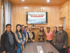 Partition Horrors Remembrance Day Observed in District Changthang Department of Information and Public Relations, Nyoma UT Ladakh.