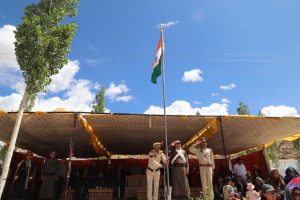 80th Independence Day Celebrated at GHS Likir with Patriotic Fervour.