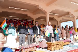 Ladakh Marks Closing Ceremony, Grand Culmination of Har Ghar Tiranga Campaign at Sindhu Ghat.