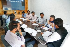 Administrative Secretary Reviews Law & Justice Works Executed by PWD and Other UT Works Implemented by CPWD in Ladakh.