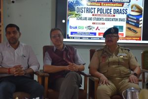 DC Drass Attends Inaugural Ceremony of Free Crash Course for Sub Inspector & Constable Recruitment.
