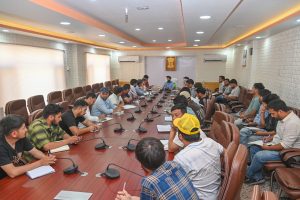 CEC Dr Mohd Jaffer Akhoon Reviews Flash Flood Restoration, Irrigation and Drinking Water Supply in Kargil.