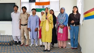 Department of Hindi, GDC Zanskar, Presents a Play on the Horrors of Partition.