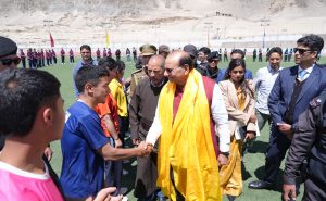 In a historic first, LG VK Saxena approves 4% horizontal reservation for Outstanding Sportspersons in Group ‘C’ government posts under New Ladakh Sports Policy.