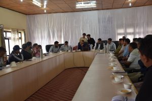 DC Drass Chairs Meeting to Finalize Arrangements for Drass Festival.
