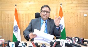 Chief Secretary briefs media on Recruitment, Nautor, Administrative Reforms, Political Developments and withdrawal of cases for 25 people booked in 24 September Incident.