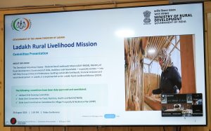 Administrative Secretary RDD reviews Implementation of Lakhpati Didi, VPRP and FNHW Components under DAY-NRLM.